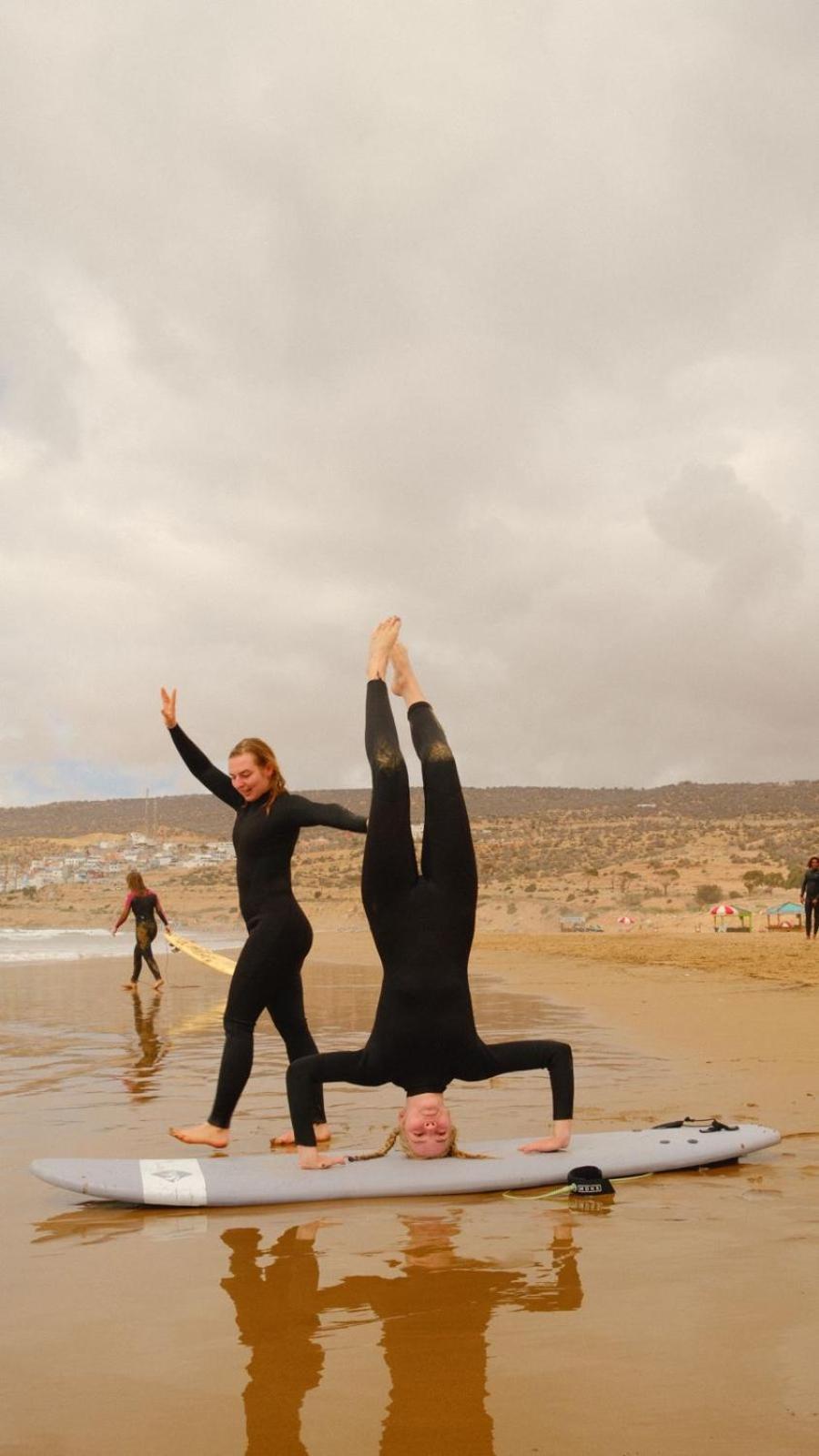 Sable Beach Surf Camp Taghazout Eksteriør bilde