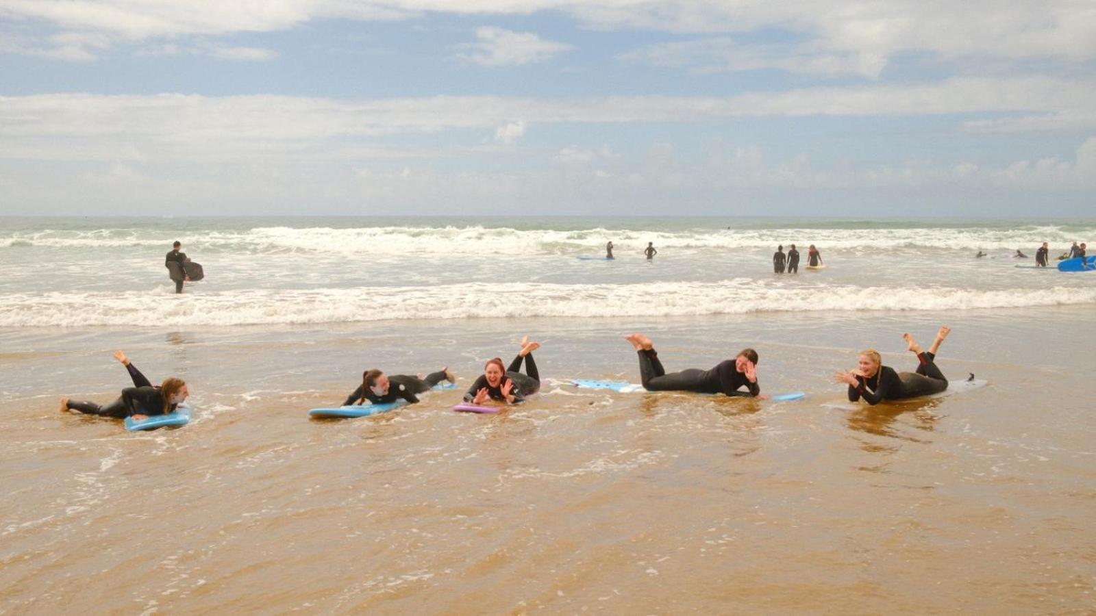 Sable Beach Surf Camp Taghazout Eksteriør bilde