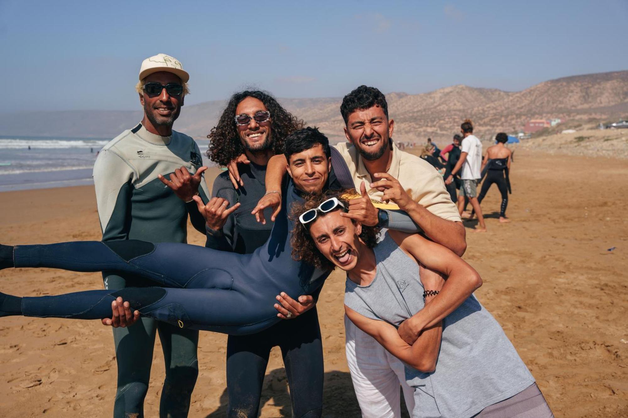 Sable Beach Surf Camp Taghazout Eksteriør bilde