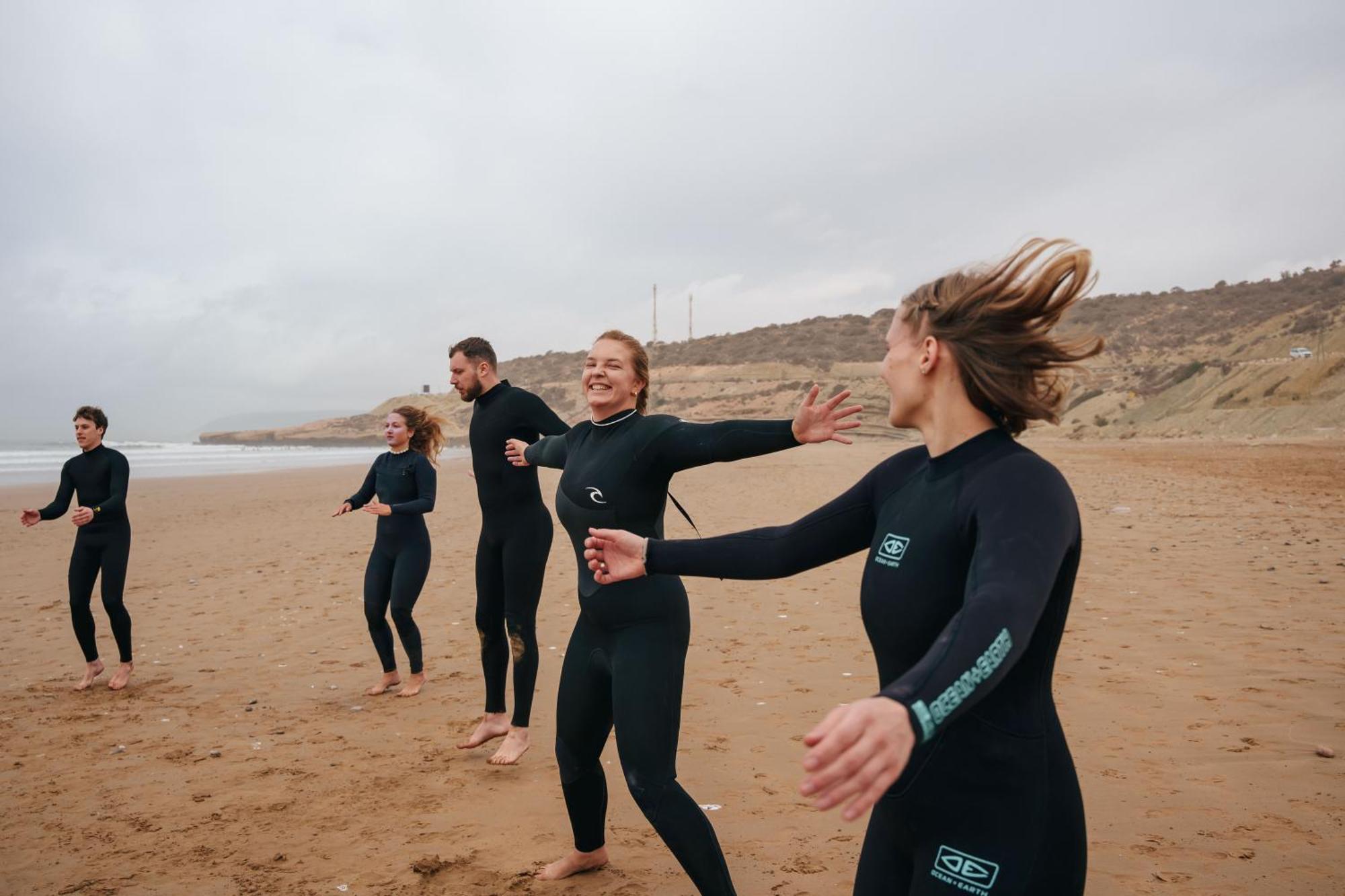 Sable Beach Surf Camp Taghazout Eksteriør bilde