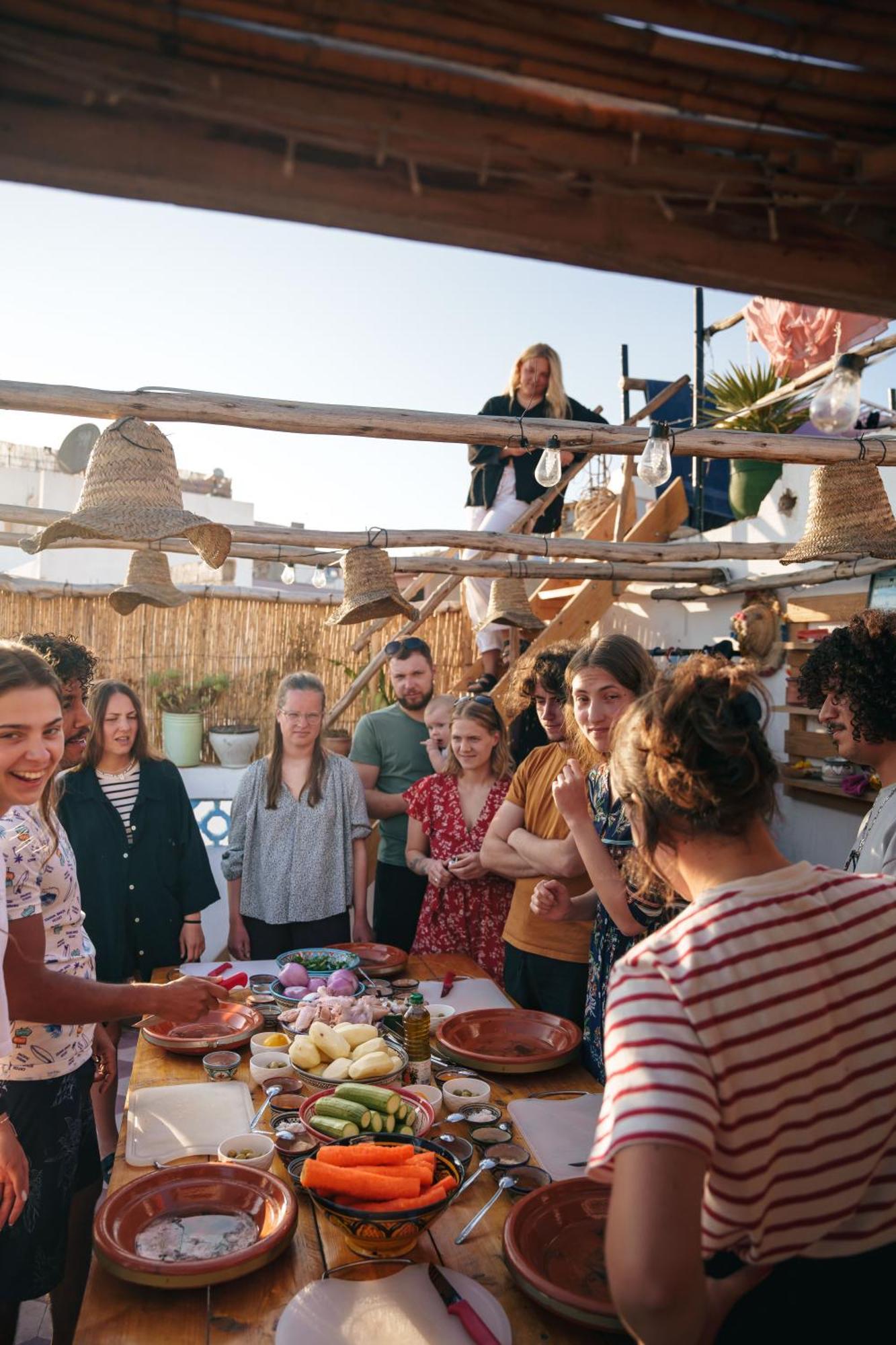 Sable Beach Surf Camp Taghazout Eksteriør bilde
