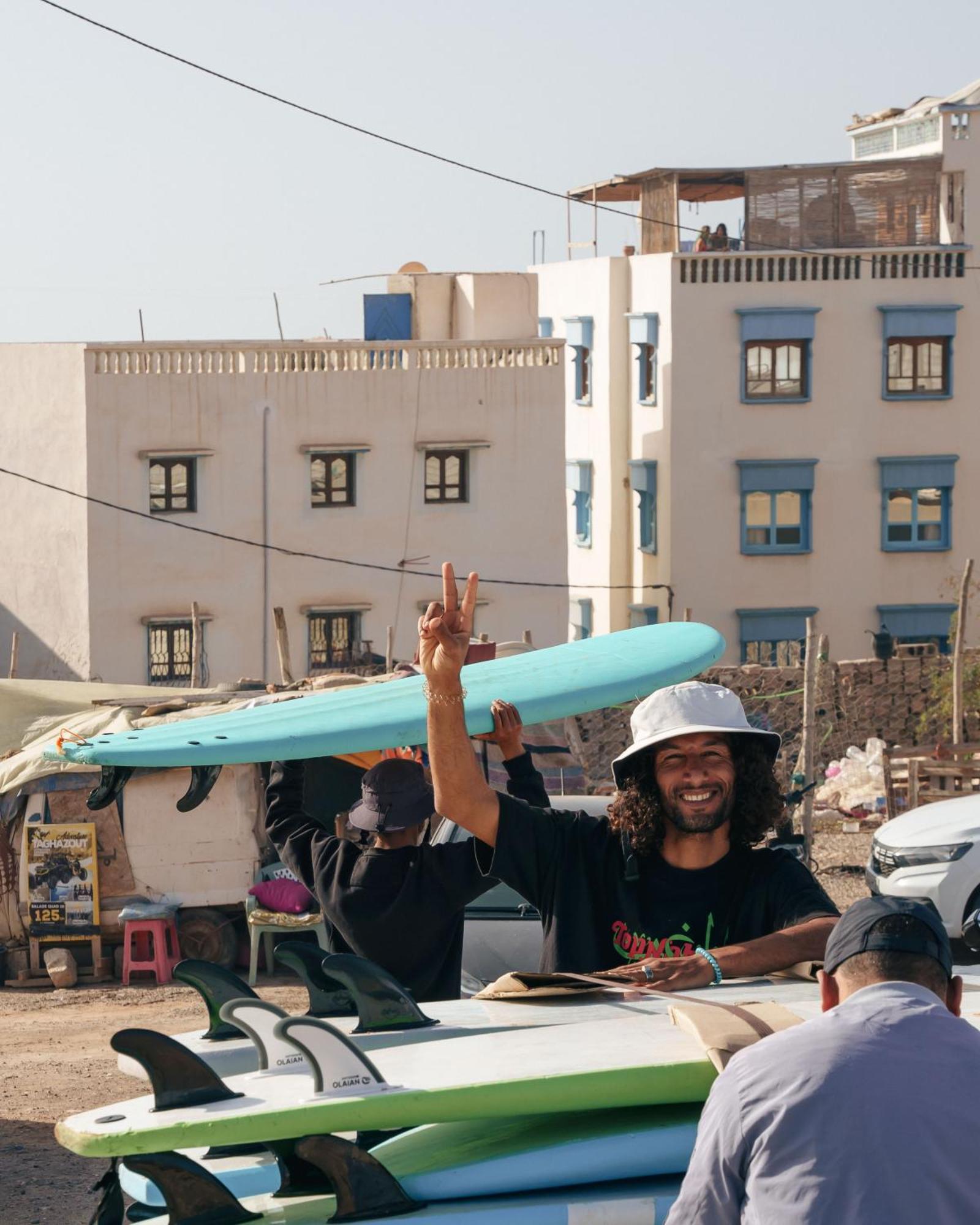 Sable Beach Surf Camp Taghazout Eksteriør bilde